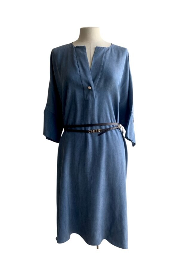 CAROLINA HERRERA - DENIM DRESS